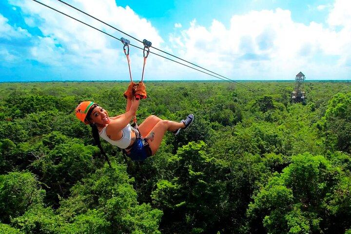 Tulum ATV, Ziplines, Cenote Swim & Mayan Lunch | Small Group
