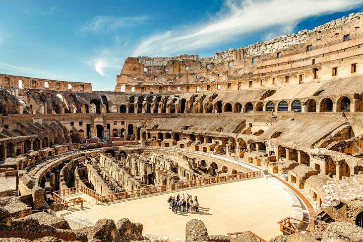 Colosseum Underground & Arena Floor with Roman Forum Tour