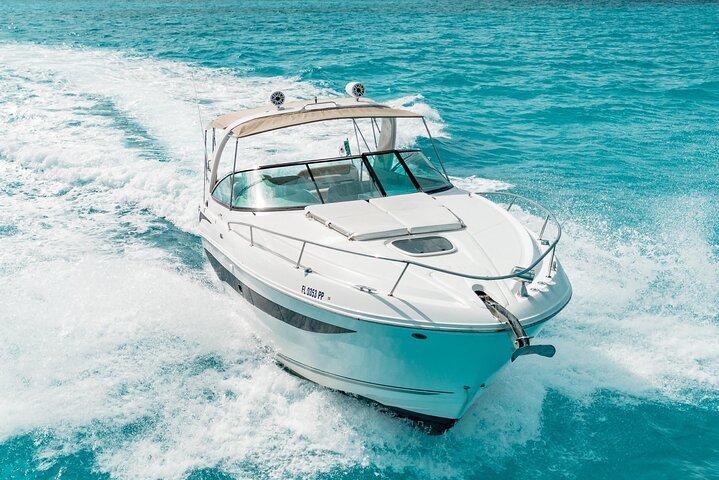 Cancun Private Yacht – Luxury 37ft Yacht for 12 Guests