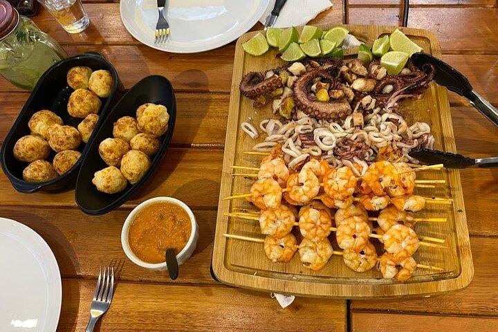 3hr Brazilian Seafood BBQ Class with Unlimited Caipirinhas in Rio