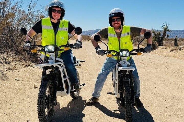 Guided Electric Motorbike Tour inside Joshua Tree National Park