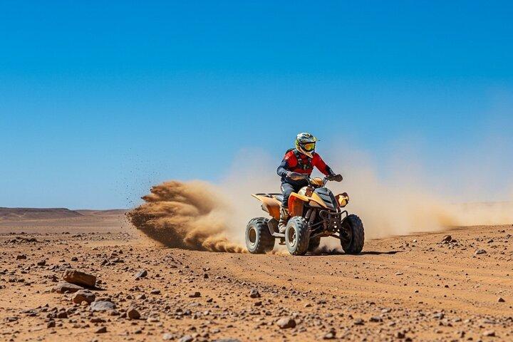 Marrakech Agafay Desert Quad Bike and Camel Ride with Dinner Show