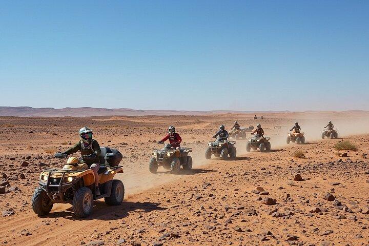 Marrakech Agafay Desert Quad Bike and Camel Ride with Dinner Show