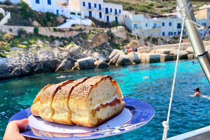 Egadi Islands Tour Favignana Levanzo by Boat with Lunch from Trapani