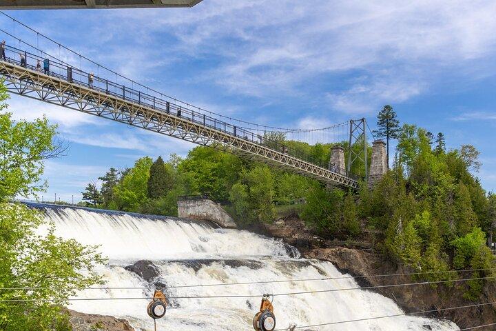 Quebec City: Montmorency Falls and Microbrewery eBike Tour