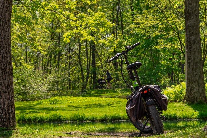 Quebec City: Montmorency Falls and Microbrewery eBike Tour