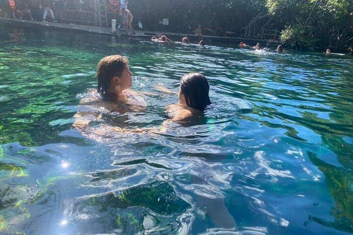 Sacred Waters: 3 Cenotes & Hidden Lagoon from Cancun