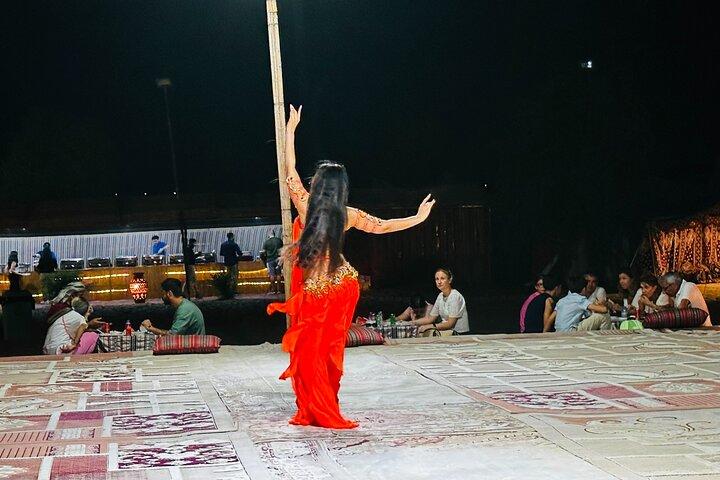 Desert Camp Experience with BBQ Dinner & Shows – No Dune Bashing