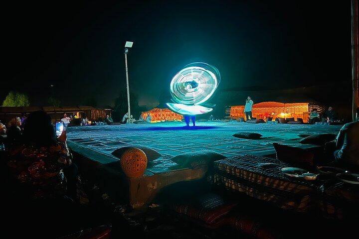 Desert Camp Experience with BBQ Dinner & Shows – No Dune Bashing