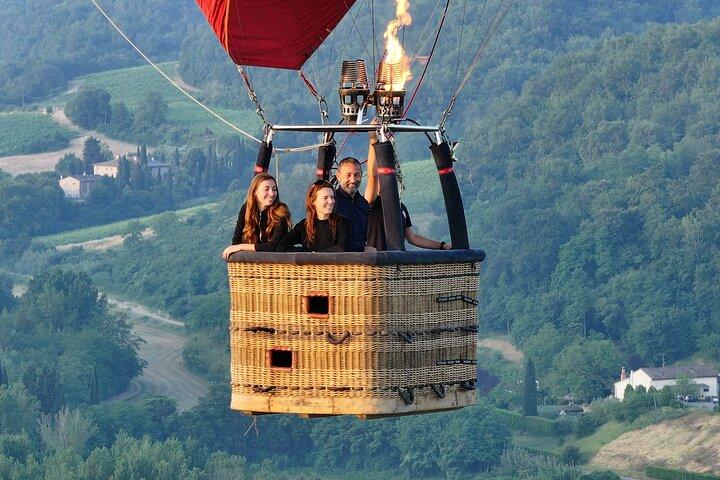Private Tour: Tuscany Hot Air Balloon Flight from Firenze