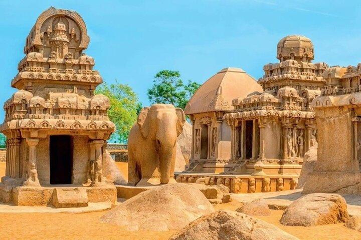 From Chennai Private Day Tour to Kanchipuram & Mahabalipuram