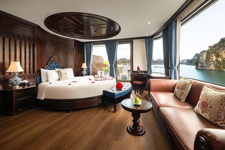 Top-Rated 5-Star Cruise Halong, Lan Ha Bay – 2D1N Tour from Hanoi
