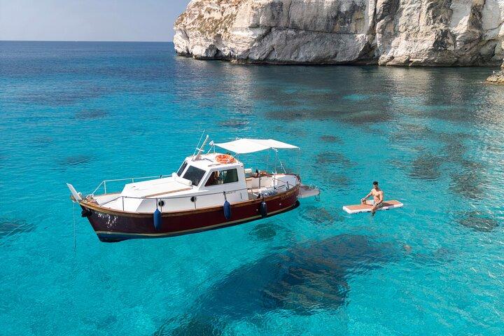 Cagliari : Boat Tour with Snorkeling!
