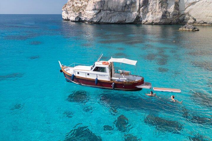 Cagliari : Boat Tour with Snorkeling!