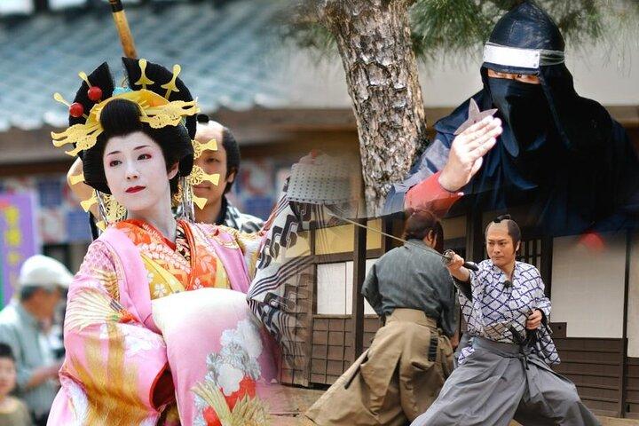 Kyoto Toei Studio Park Ticket Samurai Show Ninja Village