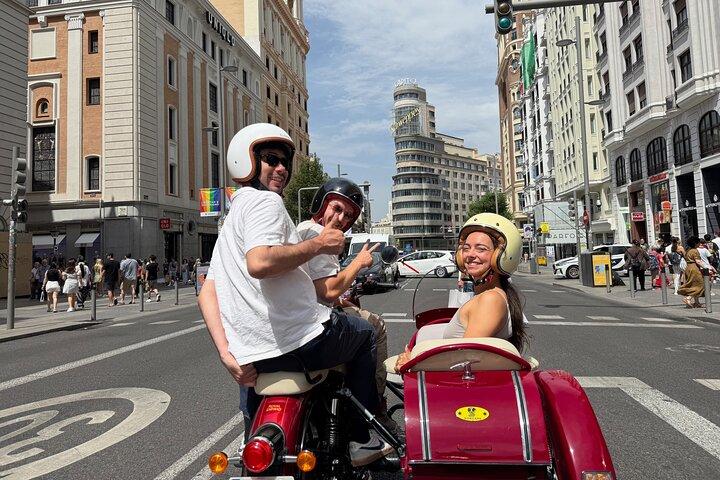 The Ultimate Madrid Private Sidecar Experience (2 Hours)