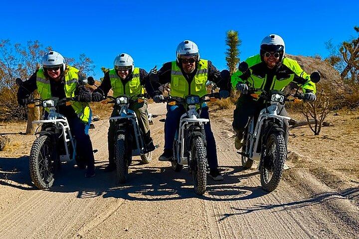 Guided Electric Motorbike Tour inside Joshua Tree National Park