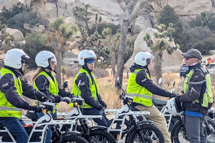 Guided Electric Motorbike Tour inside Joshua Tree National Park