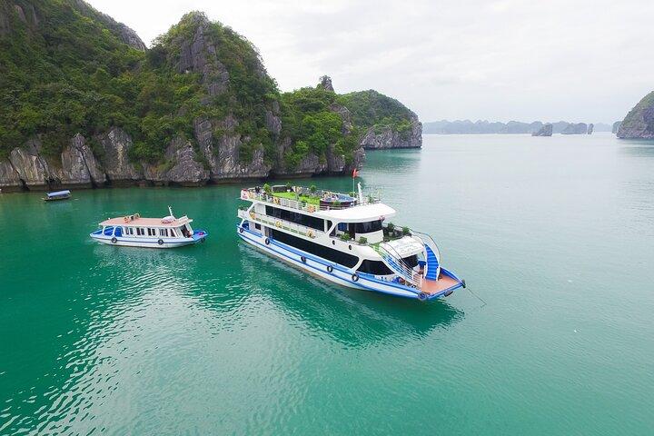 Luxury Cruise Full day Explore Halong Bay from Hanoi