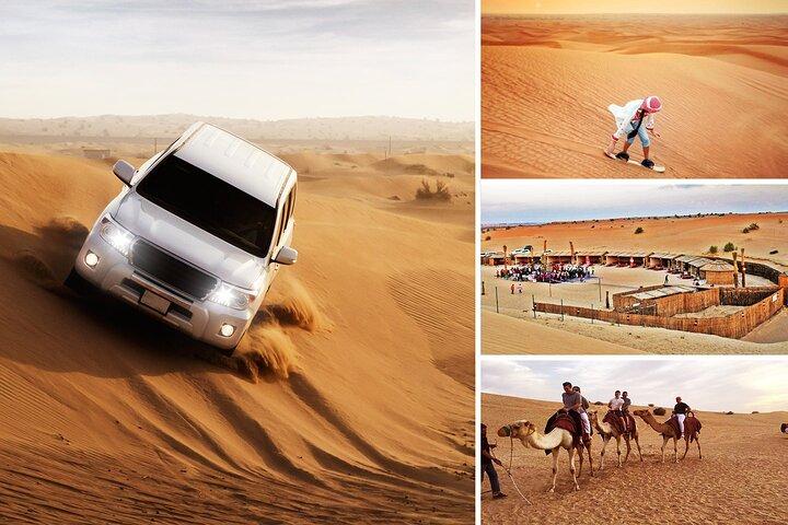 Desert Safari, Quad Bike, Dune buggy, Sand-boarding & CamelRide