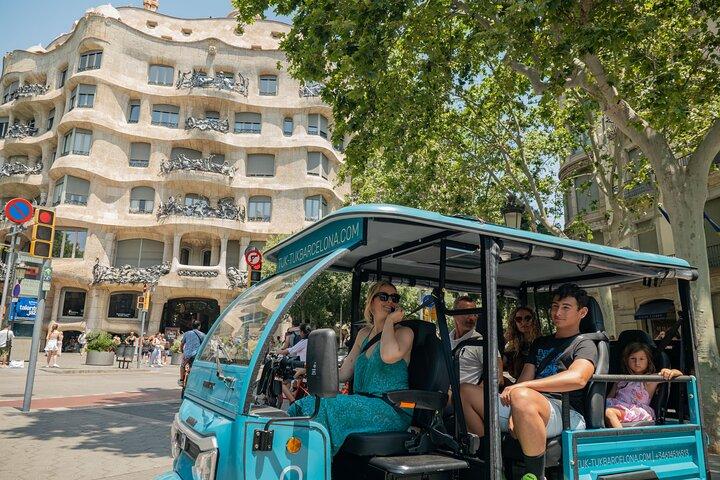 Barcelona Panoramic Private Tuk Tuk Tour