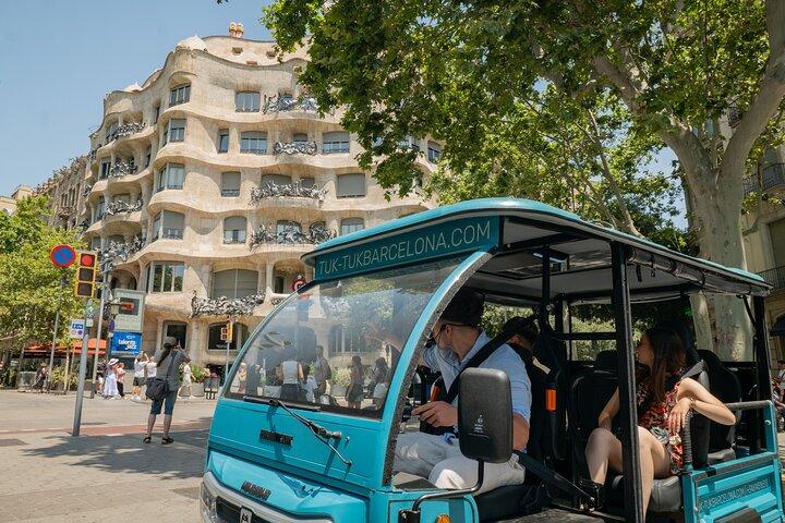 Barcelona 2 Hours Private Tuk-Tuk Tour
