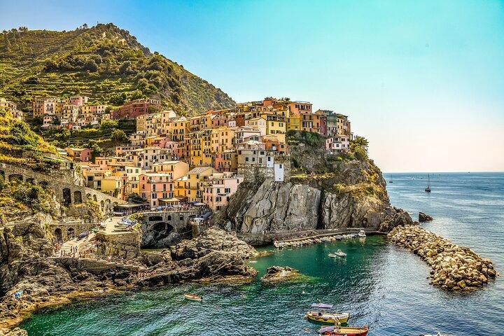 Cinque Terre and Portovenere Boat Tour Wine and Focaccia