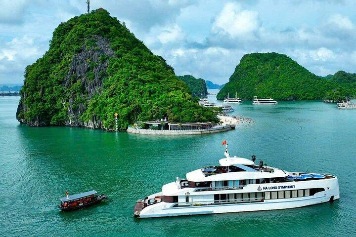 Ha Long Symphony Cruise Luxury Day Cruise Trip from Harbor