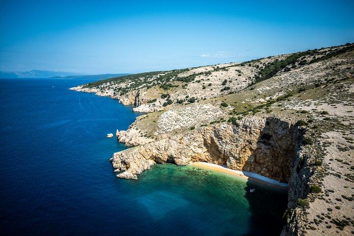 Wild Bays of Krk Island: A private half day boat tour