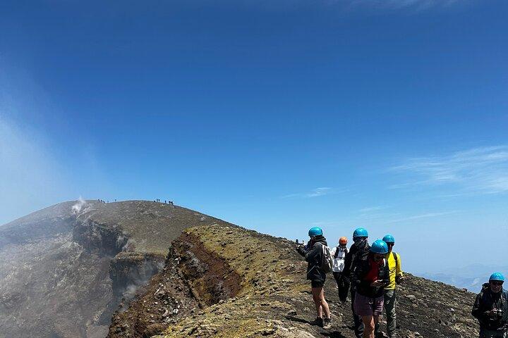 Summit trekking on Mount Etna for small groups