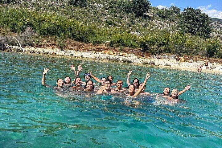 Sarandë: Krorez Boat Tour+Hidden Beaches+Drinks&Snorkeling