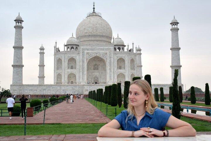 Private Taj mahal ( Sunrise/sunset ) Agra Overnight Tour