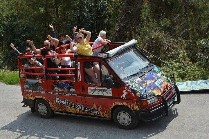 Alanya : Super Combo Rafting & Buggy & Jeep & Zipline ( 4 in 1 )