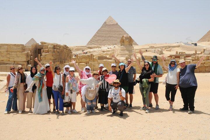 VIP All inclusive Best of Giza Pyramids, Sphinx, Sakkara, Memphis
