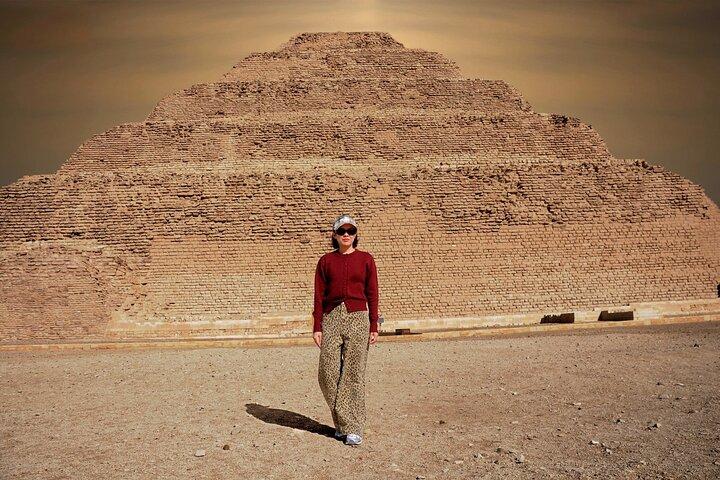 VIP All inclusive Best of Giza Pyramids, Sphinx, Sakkara, Memphis
