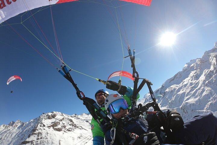 Zermatt Thermal Tandem Paragliding Flight with Matterhorn Views