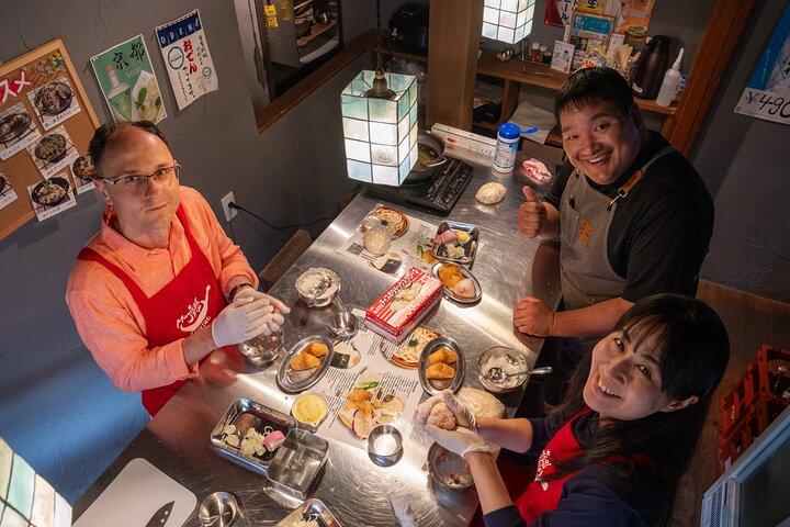 Kyoto Udon and Tempura Cooking Class with Professional Chefs
