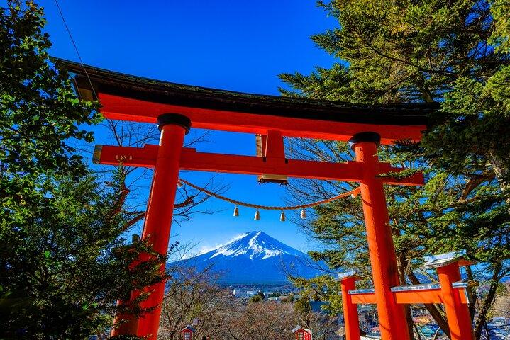 Mt.Fuji, Arakurayama,Fujimichi,Oishi Park, Kawaguchiko from Tokyo