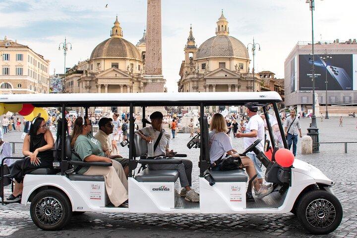 Private Luxury Golf Cart Tour for Special Occasions