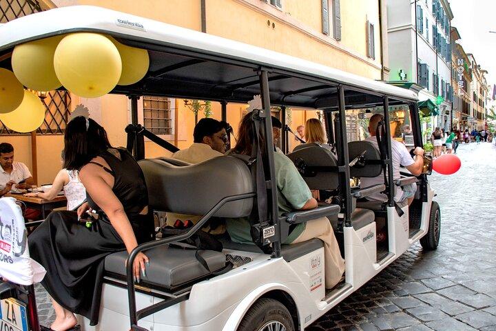 Private Luxury Golf Cart Tour for Special Occasions