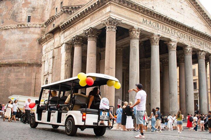 Private Luxury Golf Cart Tour for Special Occasions