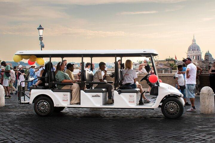Private Luxury Golf Cart Tour for Special Occasions