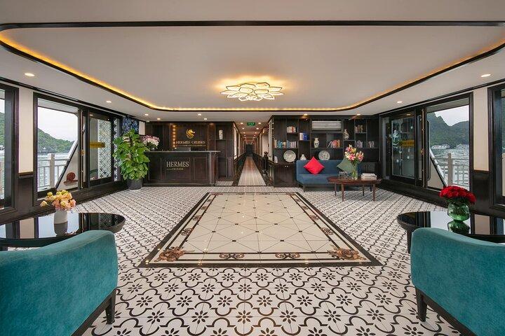2 Days 1 Night Luxury Hermes Cruise to Halong Bay from Hanoi