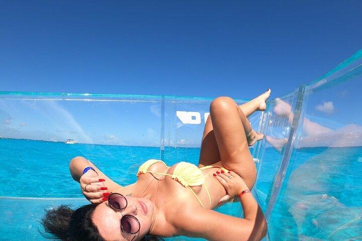 Snap, Smile & Float: The Ultimate Transparent Boat Ride