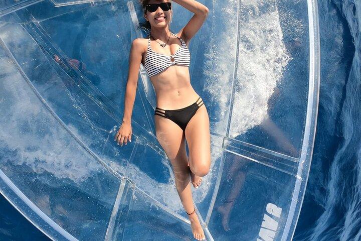 Snap, Smile & Float: The Ultimate Transparent Boat Ride