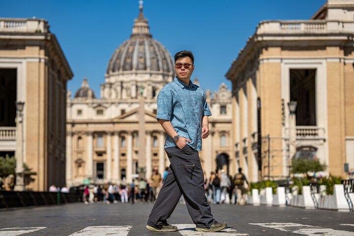 Rome: Vatican & Castel Sant’Angelo Photoshoot, Private & Custom