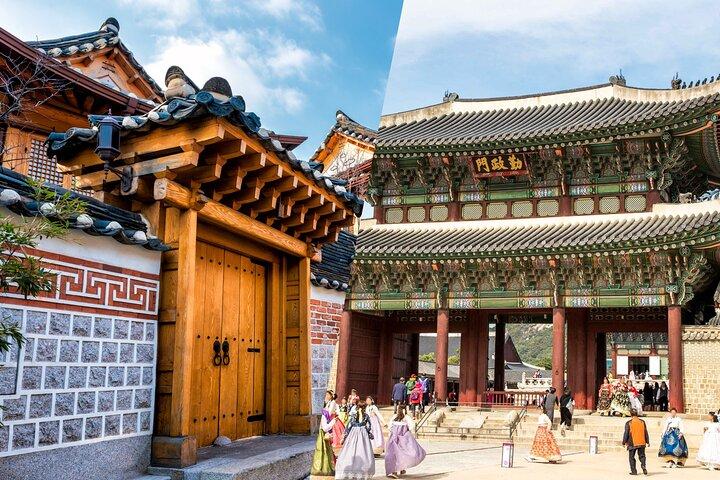 Gyeongbokgung Palace or Bukchon Village Walking Tour