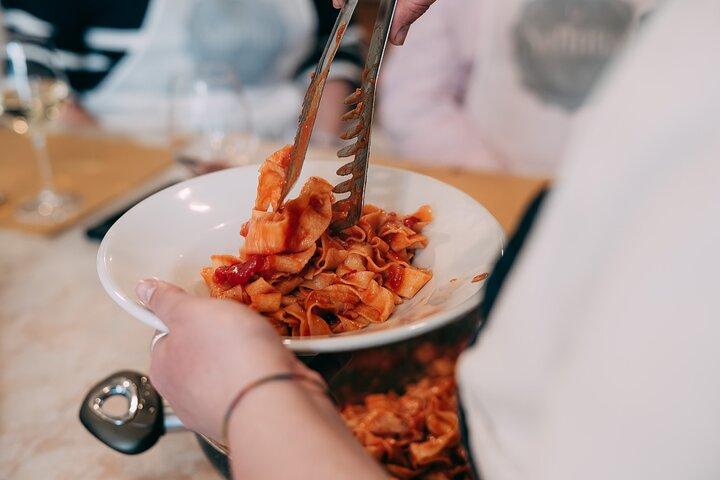 Homemade Pasta & Italian Dishes at Cooking School in Verona