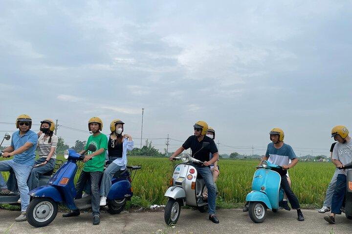 Exploring Vespa Tour Through Little Red River Delta