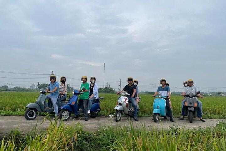 Exploring Vespa Tour Through Little Red River Delta